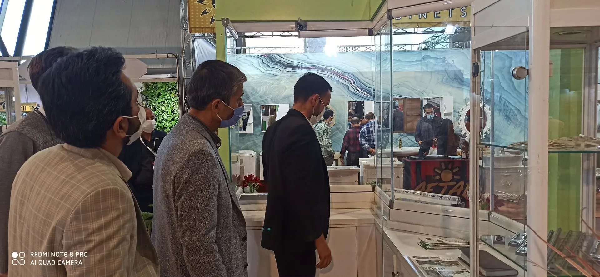 حضور جی سان در نمایشگاه ساختمان