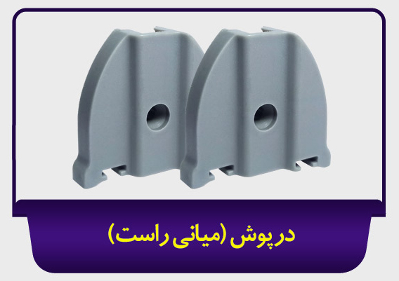 [210010008] درپوش میانی راست بالکنی جی سان (مشکی)