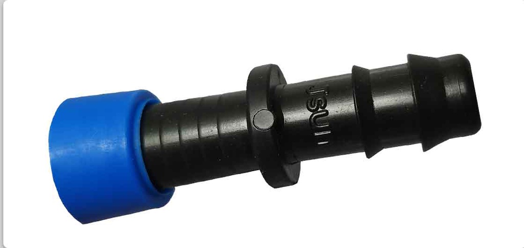 jsun-PE to Drip Tape Connector (Blue)