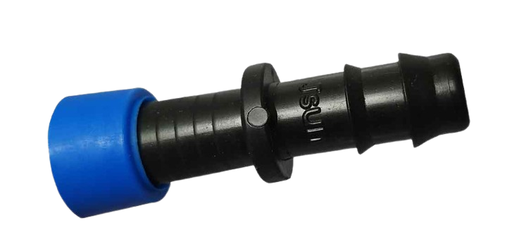[5000040] jsun-PE to Drip Tape Connector (Blue)
